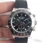 AR Factory 904L Rolex Cosmograph Daytona 40mm CAL.4130 Watches -904L Stainless Steel Case,Black Dial